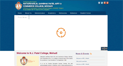 Desktop Screenshot of njpcmohadi.org